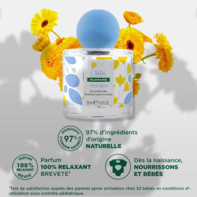 KLORANE - Bebe petit brin eau parfumee 50 ml | UNIKA
