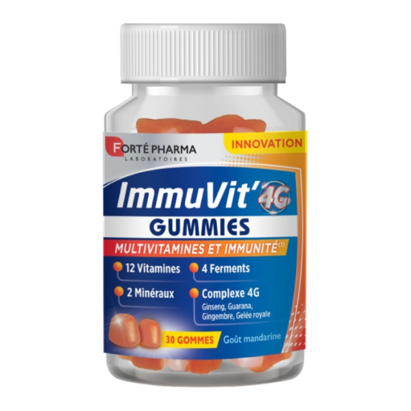FORTE PHARMA - Immunvit gummies multivitamines et immunites 30 gommes