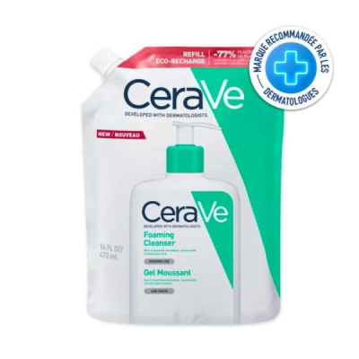 CERAVE - Gel moussant eco recharge 473 ml | UNIKA
