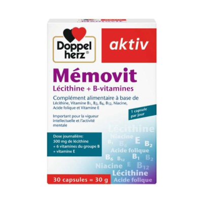 DOPPELHERZ - Aktiv memovit 30 capsules | UNIKA