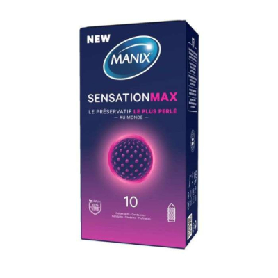 MANIX - Sensation max 10 preservatifs | UNIKA