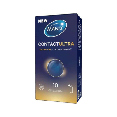 MANIX - Contact ultra 10 preservatifs | UNIKA
