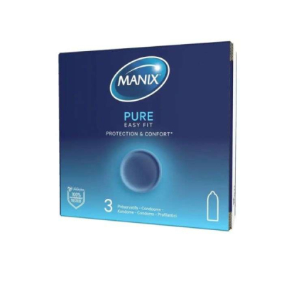 MANIX - Pure easy fit pack de 3 | UNIKA