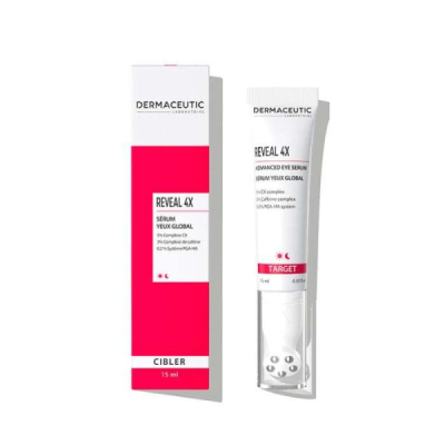DERMACEUTIC - Reveal 4x advanced serum yeux 15ml | UNIKA