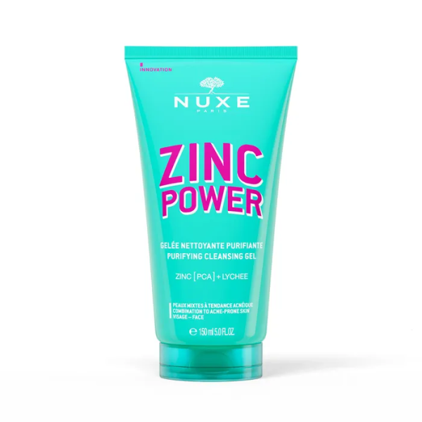 NUXE - Zinc power gelee nettoyante purifiante 150 ml