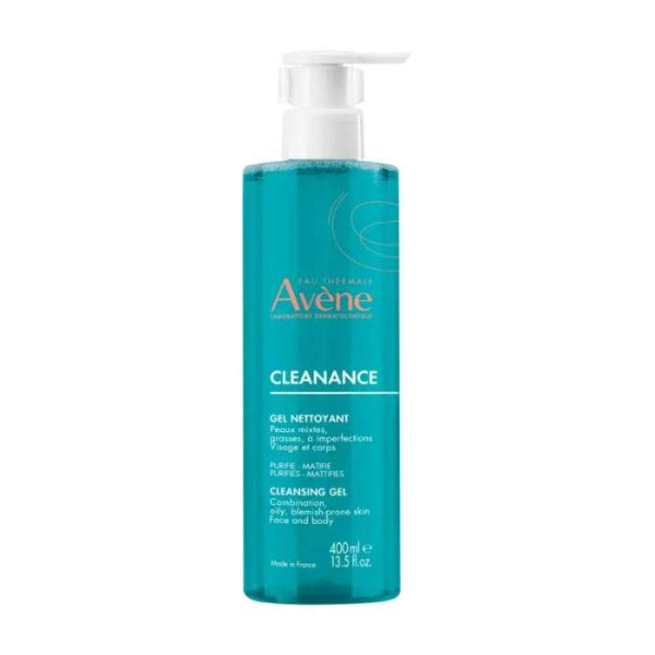 AVENE - Cleanance gel nettoyant 400 ml