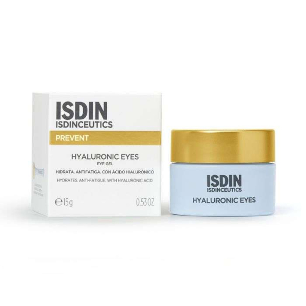 ISDIN - Isdinceutics prevent hyaluronic eyes gel yeux 15g