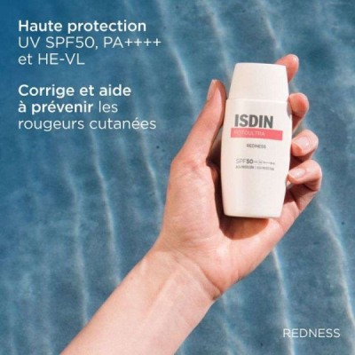 ISDIN - Ecran solaire fotoultra redness spf 50+ 50 ml