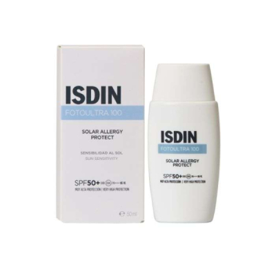 ISDIN - Ecran solaire 100 solar allergy protect spf 50+ 50