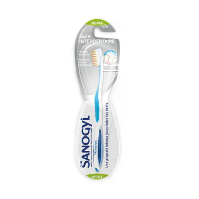 SANOGYL - Brosse a dents souple soin interdentaire | UNIKA