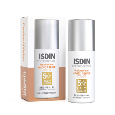 ISDIN - Fotoprotector fusion water magic repair color spf50