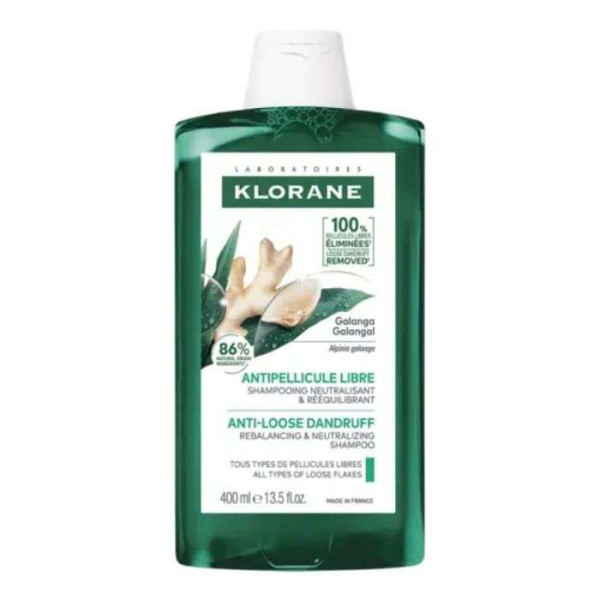 KLORANE - Shampooing antipellicule libre neutralisant et reequilibrant 400ml