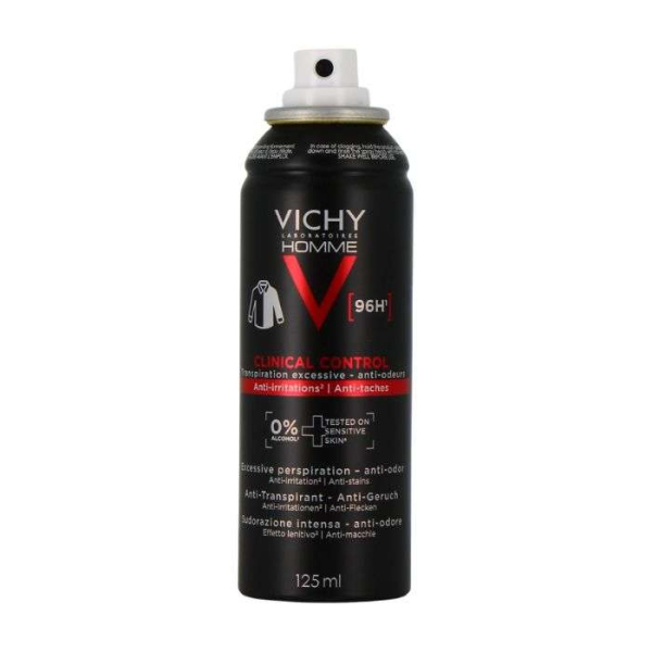 VICHY - Homme clinical control 96h deodorant spray 125 ml