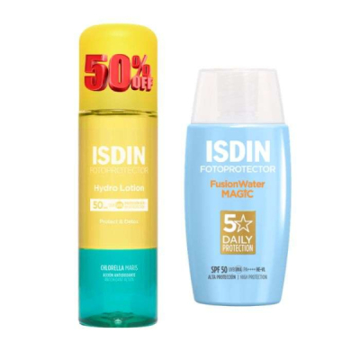ISDIN - Fotoprotector duo fusion water magic hydrolotion 200ml
