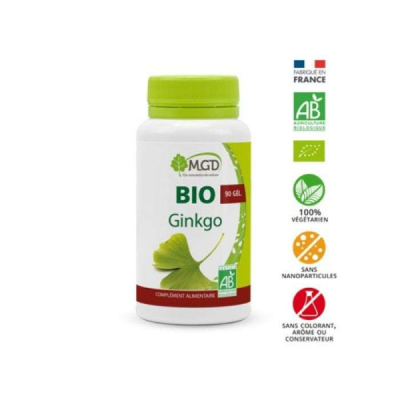 MGD NATURE - Bio ginkgo 90 gelules | UNIKA