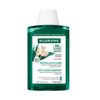 KLORANE - Shampooing antipellicule libre neutralisant et 200ml