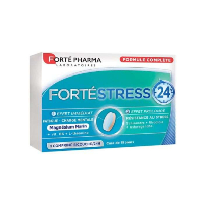 FORTE PHARMA - Fortestress 24 h 15 comprimes | UNIKA