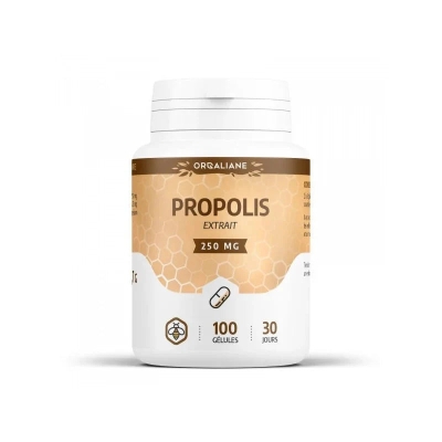 Propolis 250 mg 100 gélules - GPH Diffusion | UNIKA