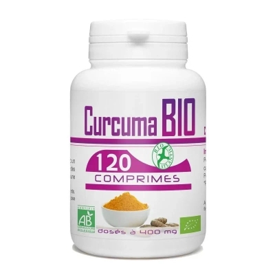 GPH Diffusion Curcuma Bio 400mg - 120 Comprimés | UNIKA