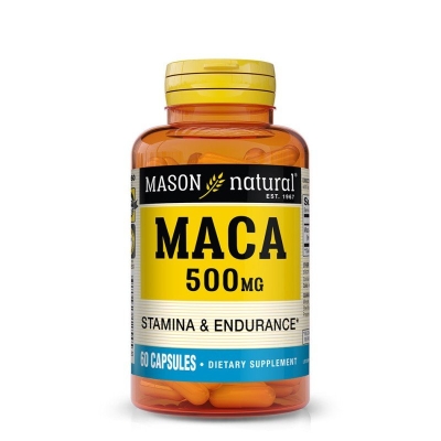 Maca 500mg - 60 Capsules - Mason Natural | UNIKA