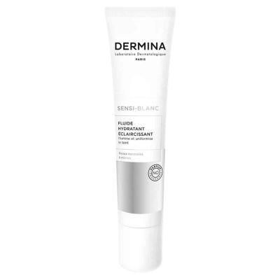 Dermina Sensi-Blanc Fluide Hydratant 40ml | UNIKA