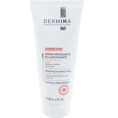 Dermina Sensi-Blanc Crème Moussante 100ml | UNIKA