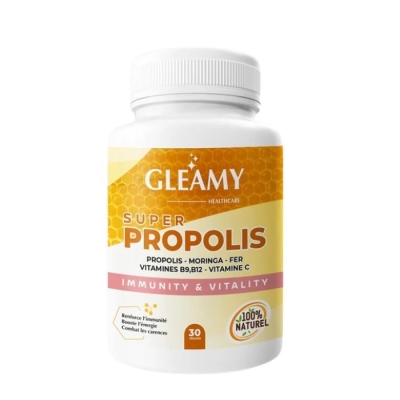 Gleamy Super Propolis - 30 Gélules | UNIKA