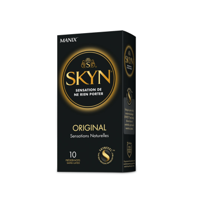 Manix Skyn Original - 10 Préservatifs sans latex | UNIKA