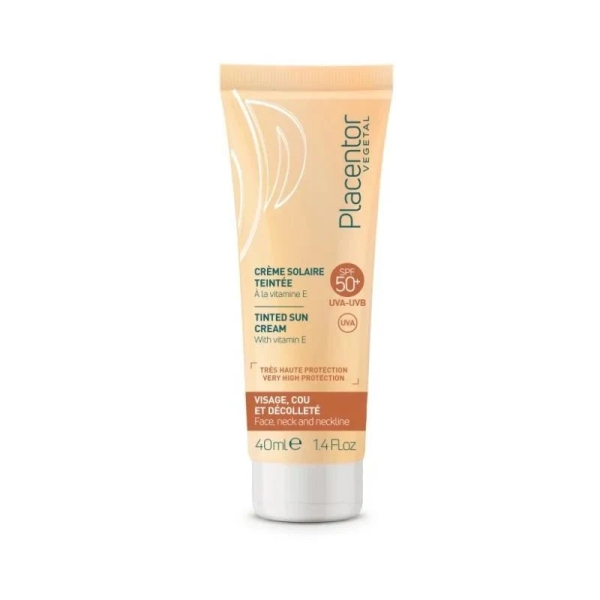 Placentor Crème Solaire Teintée SPF 50+