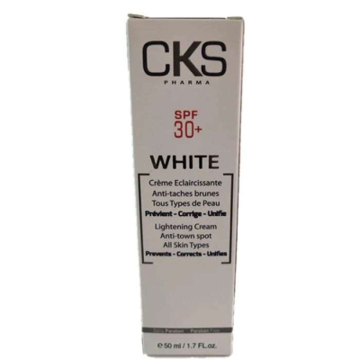CKS White Crème Éclaircissante SPF30 50ml | UNIKA