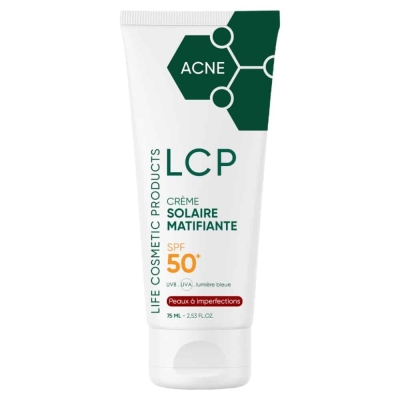 LCP Crème Solaire Matifiante SPF50+ 75ml | UNIKA