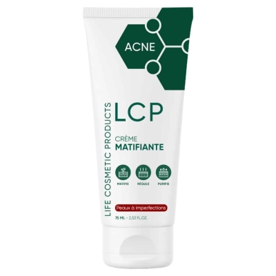 LCP Acné Crème Matifiante 75ml | UNIKA