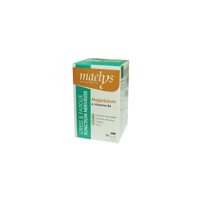 Maelys Magnésium & Vitamine B6 - 30 Gélules | UNIKA