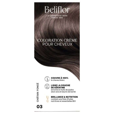 Beliflor Coloration N°03 Châtain Foncé | UNIKA