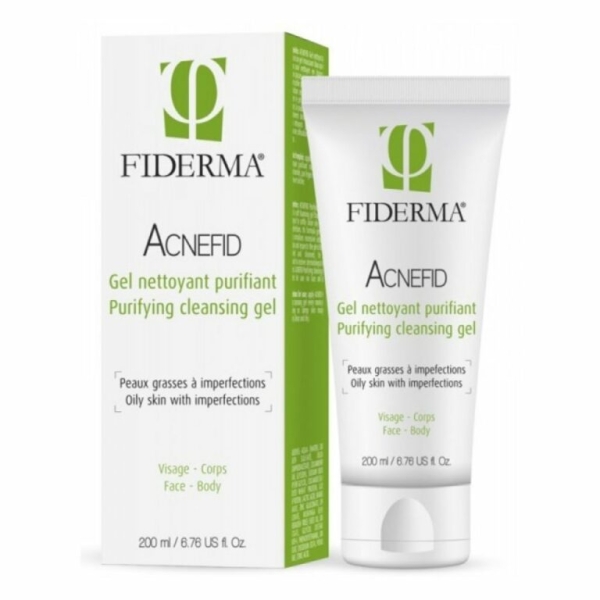 Fiderma Acnefid Gel Nettoyant Purifiant 200ml