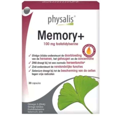 Physalis Memory+ 100mg - 30 Capsules | UNIKA