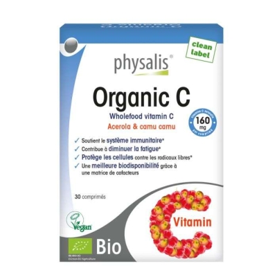 Physalis Organic C - 30 Comprimés | UNIKA