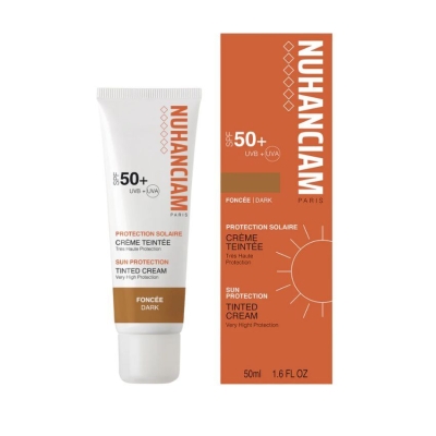 Crème Solaire SPF 50+ Teinte Foncé - Nuhanciam | UNIKA