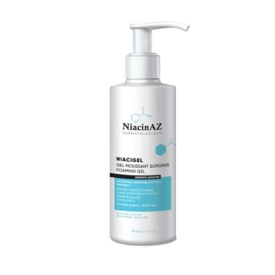 NiacinAZ Niacigel Gel Moussant Surgras 400ml | UNIKA