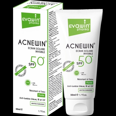 Evawin Acnewin Écran Solaire Invisible SPF 50+ 50ml