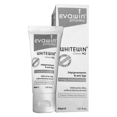 Evawin Whitewin HQ Crème Dépigmentante 30ml | UNIKA
