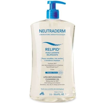 Neutraderm Relipid+ Huile Lavante 1L | UNIKA