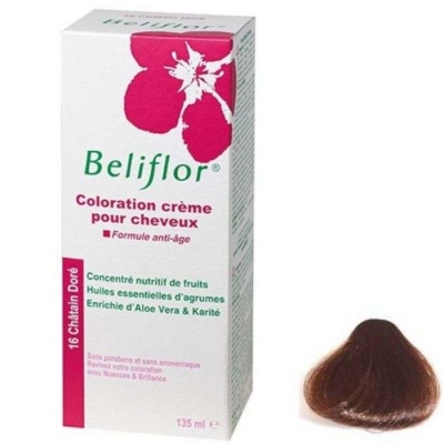 Coloration Cheveux N°16 Châtain Doré Beliflor