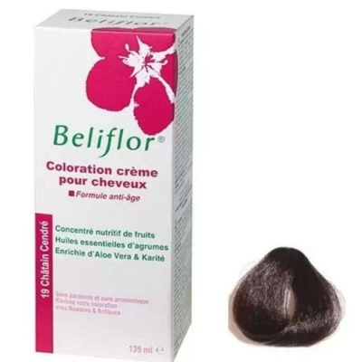 Beliflor Coloration Châtain Cendré N°19 | UNIKA