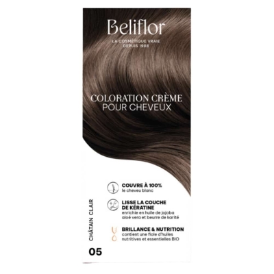 Beliflor Coloration Cheveux N°05 Châtain Clair | UNIKA