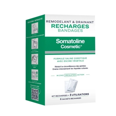 Somatoline Recharges Bandages Remodelant x6 | UNIKA