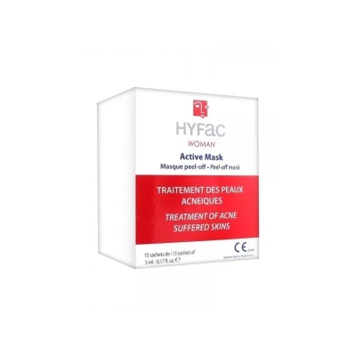 Hyfac Woman Masque Peel-Off 15 Sachets | UNIKA