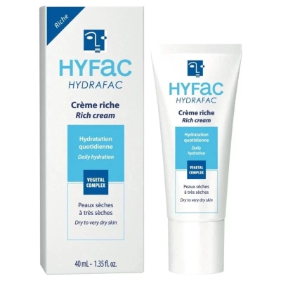 Hyfac Hydrafac Crème Hydratante Riche | UNIKA