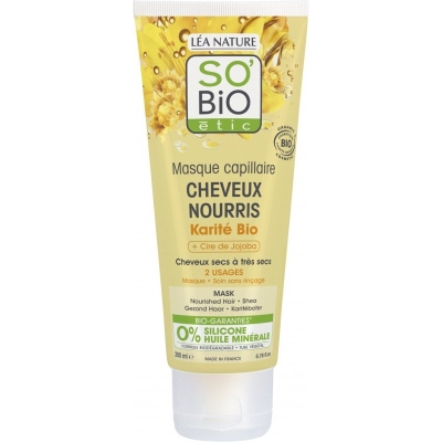 So Bio Masque Capillaire Karité Bio et Jojoba | UNIKA