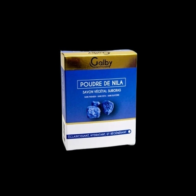 Galby Savon Surgras Poudre de Nila 100g | UNIKA